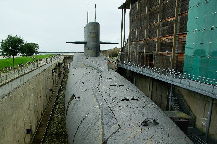 Sous-marin "Le Redoutable" - Cité de la Mer