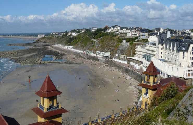 Plage du Plat Gousset Granville