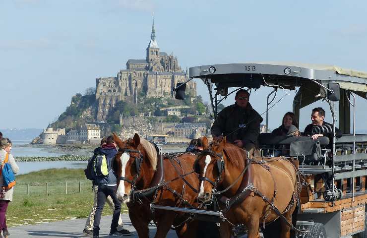 Hippomobile Mont-Saint-Michel