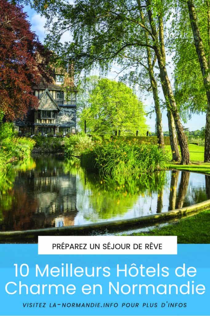 10 meilleurs hotels de charme en Normandie