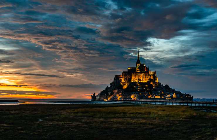 Visiter le Mont Saint Michel a Noel